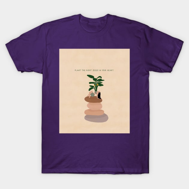 Plant a seed T-Shirt by bluesbytuba
